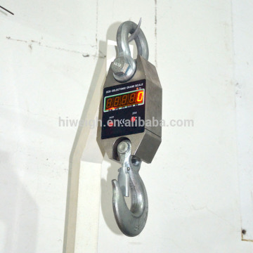 10000kg wireless Dynamometer with Printer wireless Crane Scale with Printer Bascula Colgante