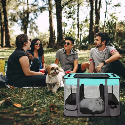 Wholesale Custom Logo Foldable Water-Resistant Dog Cat Tent Playpens