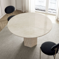 Round Dining Tables Luxchildrenral Stone Modern Home Furniture Adjustable (height) Round Travertine Marble Dining Tables