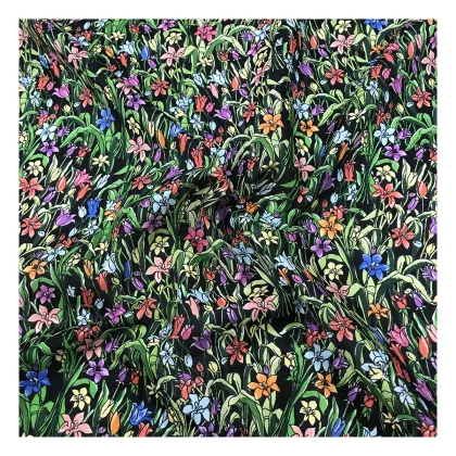 Summer Baby Fabric: Small Flower Print Liberty London Cotton
