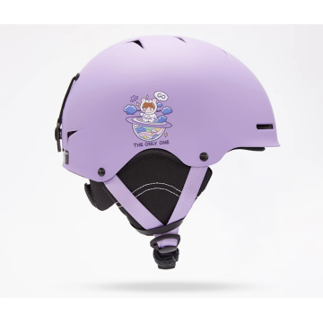 Children's Cartoon Ski Helmet Single and Double Board