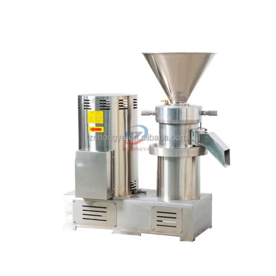 Stainless Steel Shaft Grinding Tahini Colloid Mill for Milk and Peanut Butter Production
