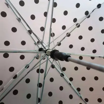 Polka Dot Sun And Rain Umbrellas