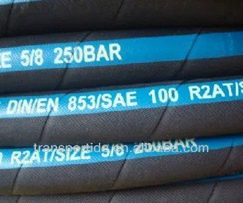 High pressure oil resistant metalic flex braided hoses