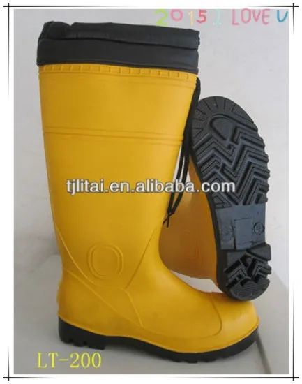 safety durable full PVC winter boots wholesale direct factory