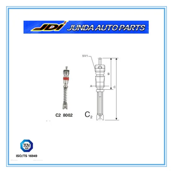 C2 8002 Tubeless Tire Valve Core