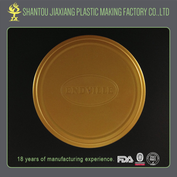 Round shape plastic canning jar milk can lids