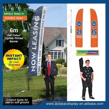 Promotional Flags 6m with spike