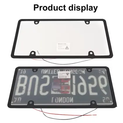 Wholesale American Standard License Frame and Fog License Plate Holder with Remote Control