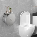 Distribuidor enorme Lockable do papel higiénico SUS304 com prateleira