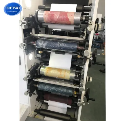 6 Color Flexographic Printers for Labels and Paper Machinery