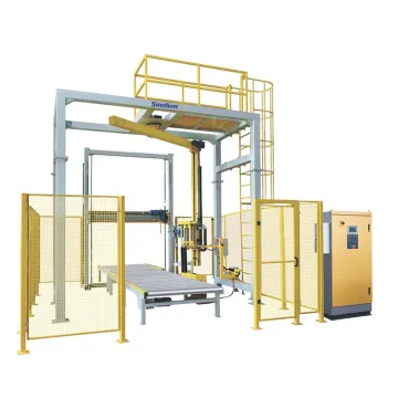 High Efficiency Fully Auto Rotary Pallet Wrapper