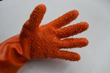 Industrial Grade Protective Anti-Slip Gloves for Safety