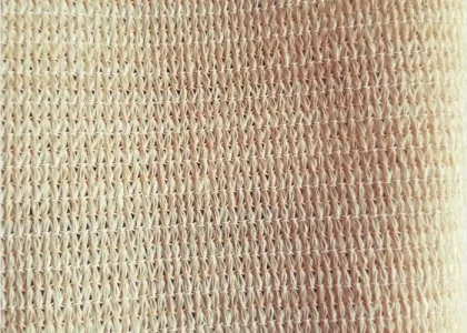 Beige Sun Shade Net 90% Shade Rate