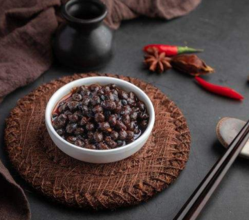 Inexpensive Salted Black Beans in Bags