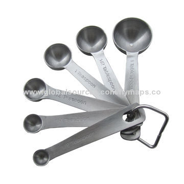 Stainless steel measuring spoons