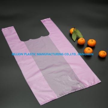 Purple Plastic Shopping Bag