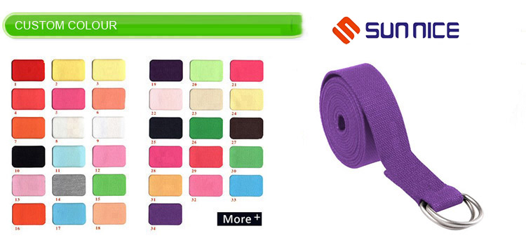 multi-standard color yoga straps