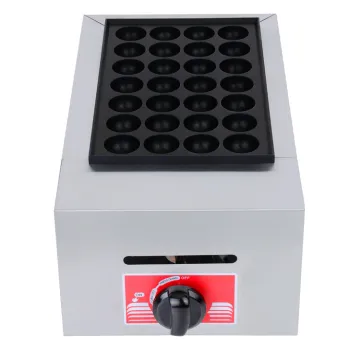 2024 Automatic Takoyaki Roaster Machine & Gas Fishball Grill: Perfect for Meatball & Fishball Making