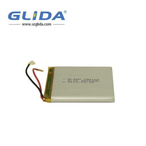 786168 Polymer Li-ion Battery 3.7V 3800mAh for reader