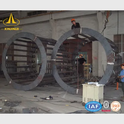 35M Round Crown High Mast With Lifting System