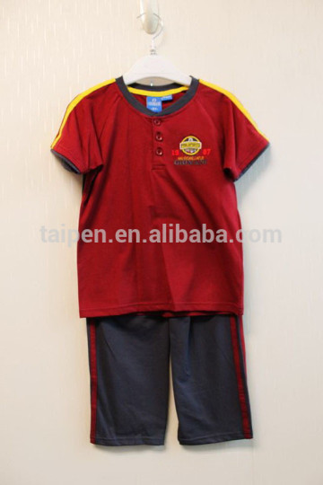 2016 Summer Children Set Boys Sport Set for Kids Casual Set