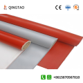 Fire retardant silicone coated fiberglass tela