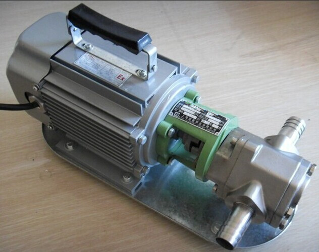 WCB portable stainless steel gear pump 2_