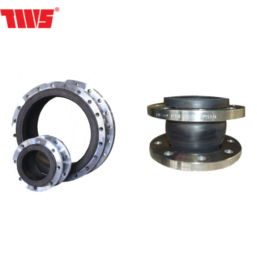 DN200 FLANGE DUCTIL CAST keluli getah Bellows Expansion bersama