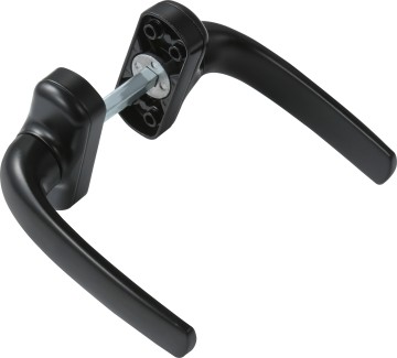 Aluminum Door Handle Lever Set for Swing Doors