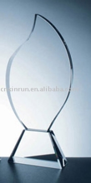 crystal plaque