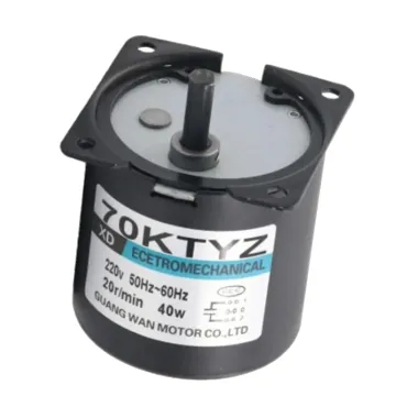 70KTYZ AC Synchronous Motor: 220V, 40W High Stability Motor with Strong Torque and Dual Rotation Capability