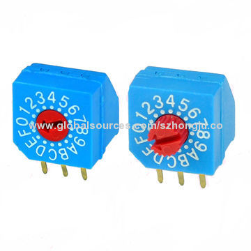 Rotary Code Switch With 50v Dc, 100ma Maximum Rating And 20,000 ...