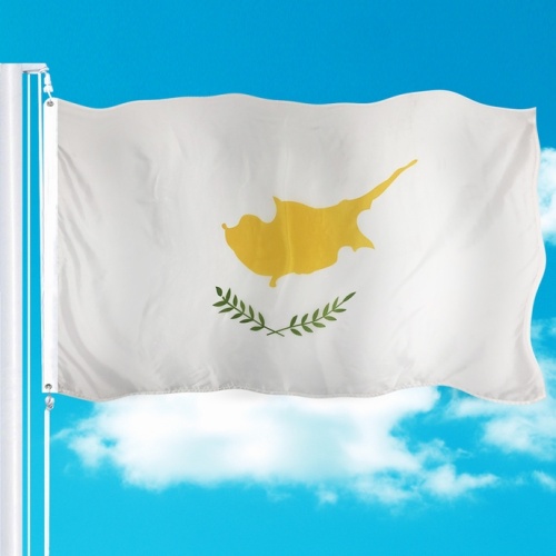 Wholesale Polyester Cyprus National Flag Banner Flags 3x5