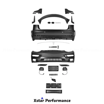 Startech Style PP Plastic Bodykit for Tesla Model 3 2017-2021 Front and Rear Bumpers