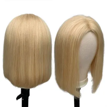 Wholesale 13x4 Pixie Cut Short Straight Curly Lace Frontal Human Hair Wig With Baby Hai