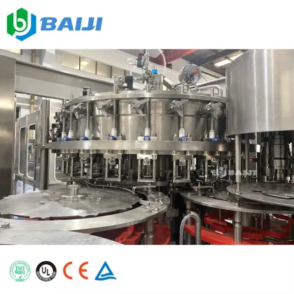 Automatic PET Bottle Filling Machine for Carbonated Beverages