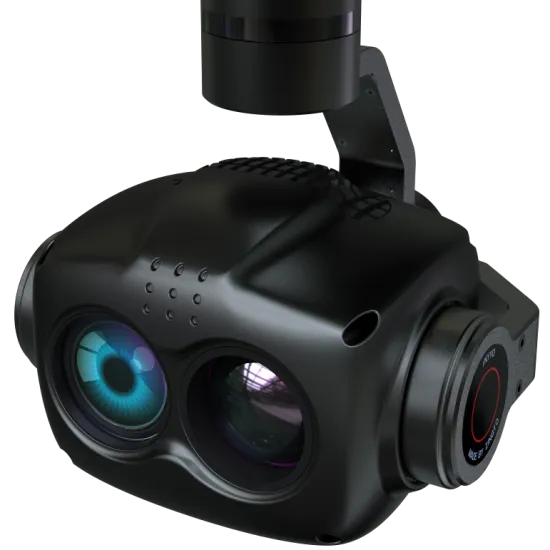 Advanced Dual Sensor Thermal Imaging Micro Gimbal UAV with 10X Optical Zoom
