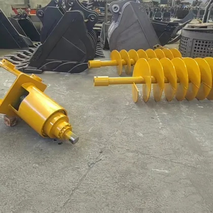 OEM Size Excavator Power Earth Augers & Hydraulic Drill for Drilling