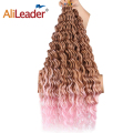 Afro loose Deep Wave Curls Crochet Braid Hair Extension