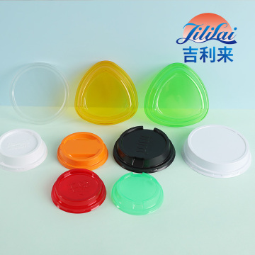 Secure Plastic Cup Lid with Leak-Proof Design