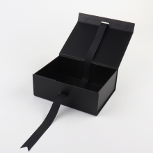 Custom Black Box Magnetic Closure Gift Boxes