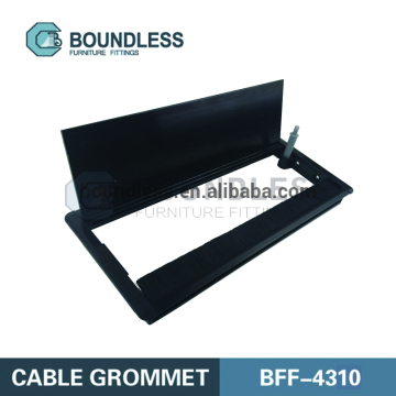 ช่อง Office Desk Outlet Box Table-Top Gromment พร้อมบัฟเฟอร์