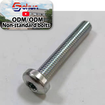 Enhanced Security Solutions: M4, M5, M6, M8, M10, M12 Anti-Theft Tamper Proof Safety Screws, Nuts, and Bolts