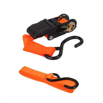 Motorcycle Ratchet Tie Down Straps with 250Kg Capacity, 1 Inch Cambuckle - Perfect for Roof Rack and Secure Transport