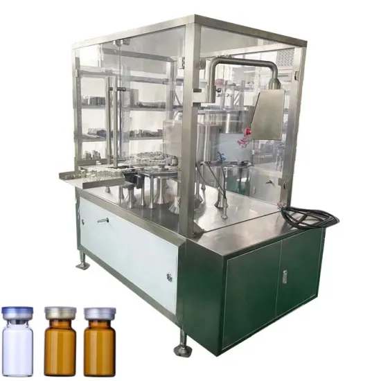 Higee 30ml Penicillin Bottle Capping Machine with Aluminum Caps for Glass Vials