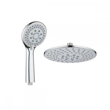 6 functions abs plastic overhead shower for bathroom