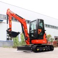 CE EPA Excavator 3.5 toneladas de mini excavador