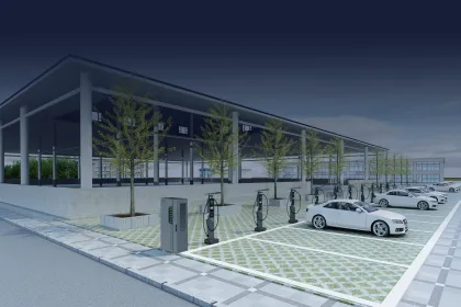 Wholesale Floor-Mounted DC EV Fast Charging Stations for Commercial Use