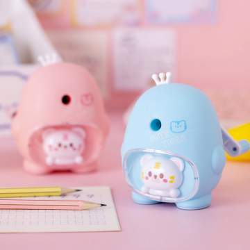 Creative Cartoon Pencil Sharpener for Children - Wholesale Stationery Supplies
